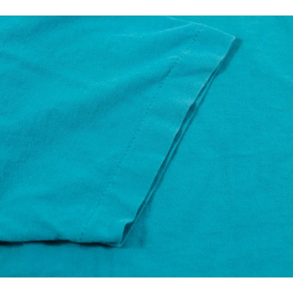 Guess T-Shirt Mens XL Teal Guess Paris Vintage 80s Single Stitch Graphic Tee - Picture 7 of 9